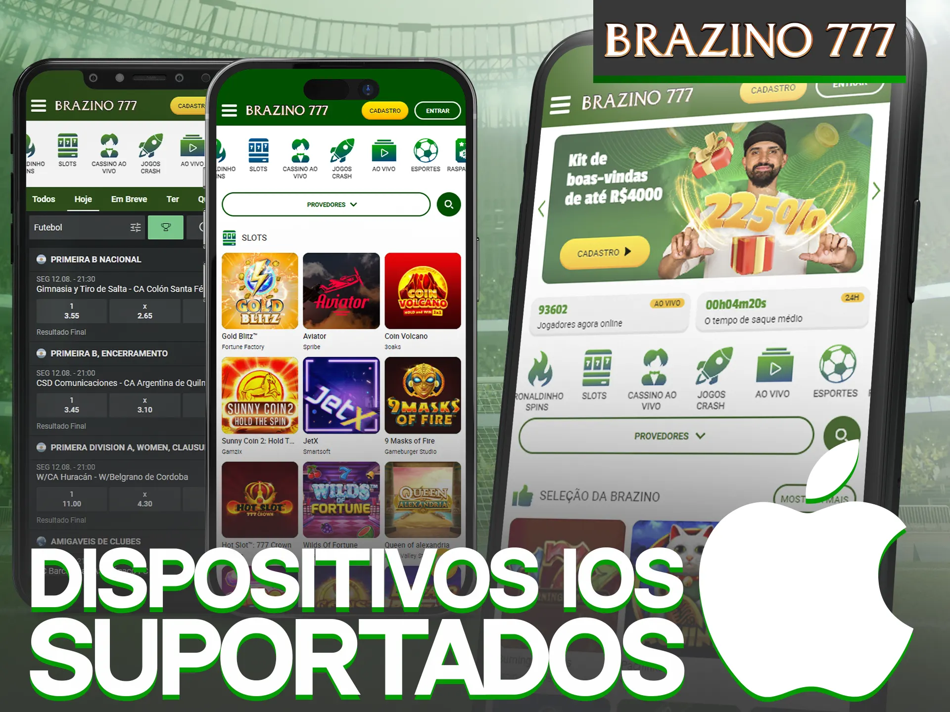 O Brazino777 aplicativo foi testado em uma variedade de dispositivos iOS.