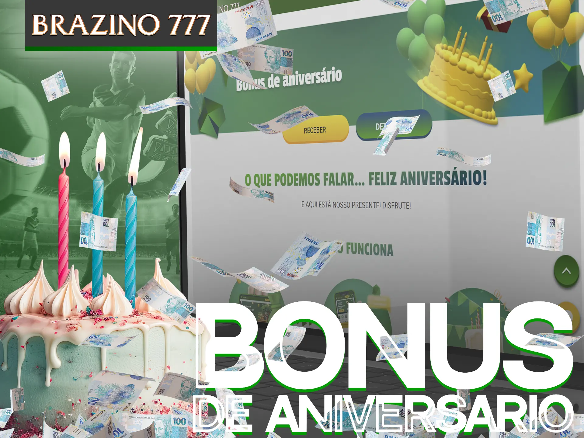 Tenha um feliz aniversário com Brazino777 e receba um bônus.