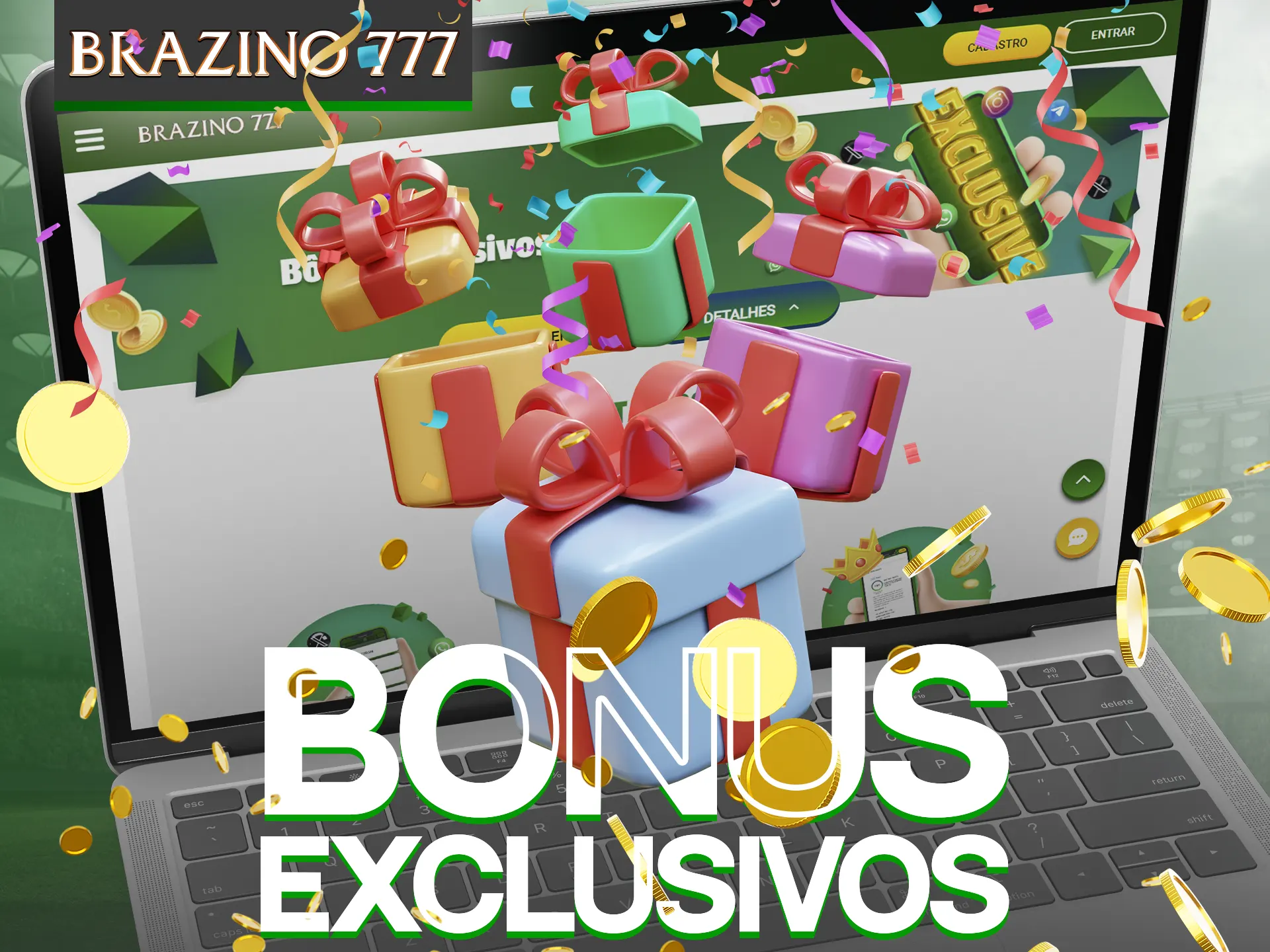 Os bônus especiais do Brazino777 lhe darão acesso a várias recompensas.