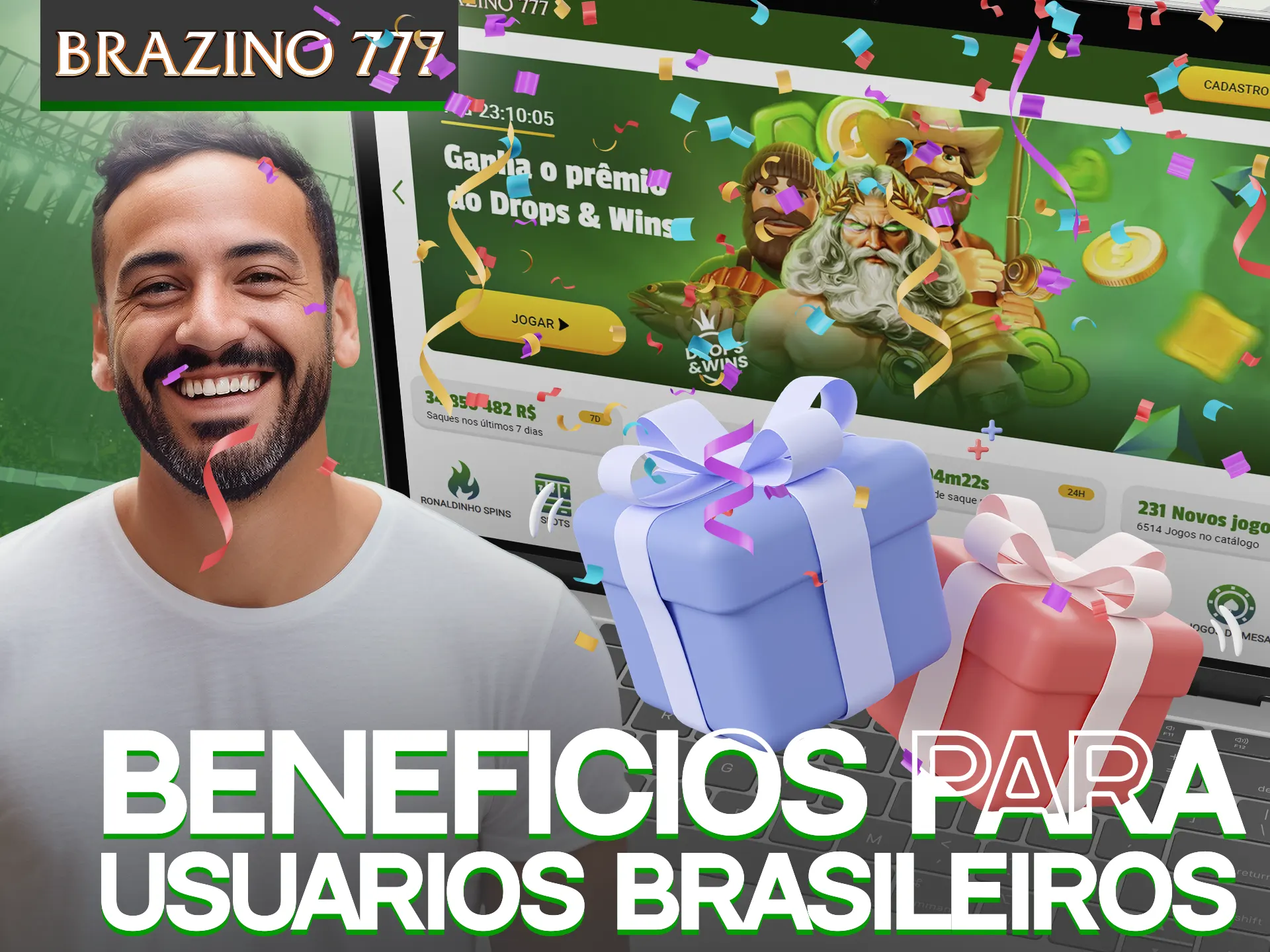 O Brazino777 oferece várias vantagens para os jogadores brasileiros.