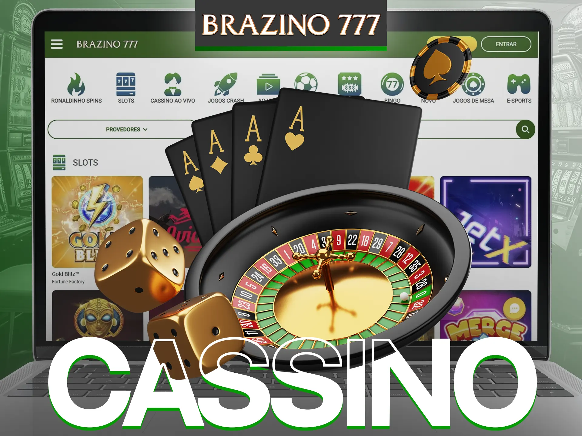 Divirta-se com jogos em seus dispositivos onde quer que esteja com o Brazino777.