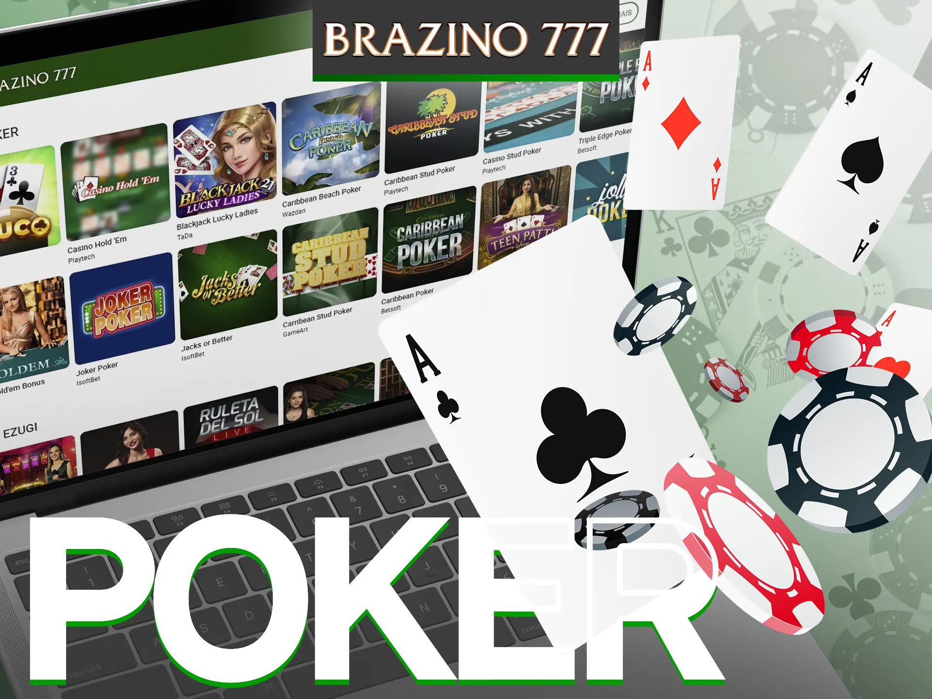 Você pode ter uma experiência de pôquer no cassino on-line Brazino777.