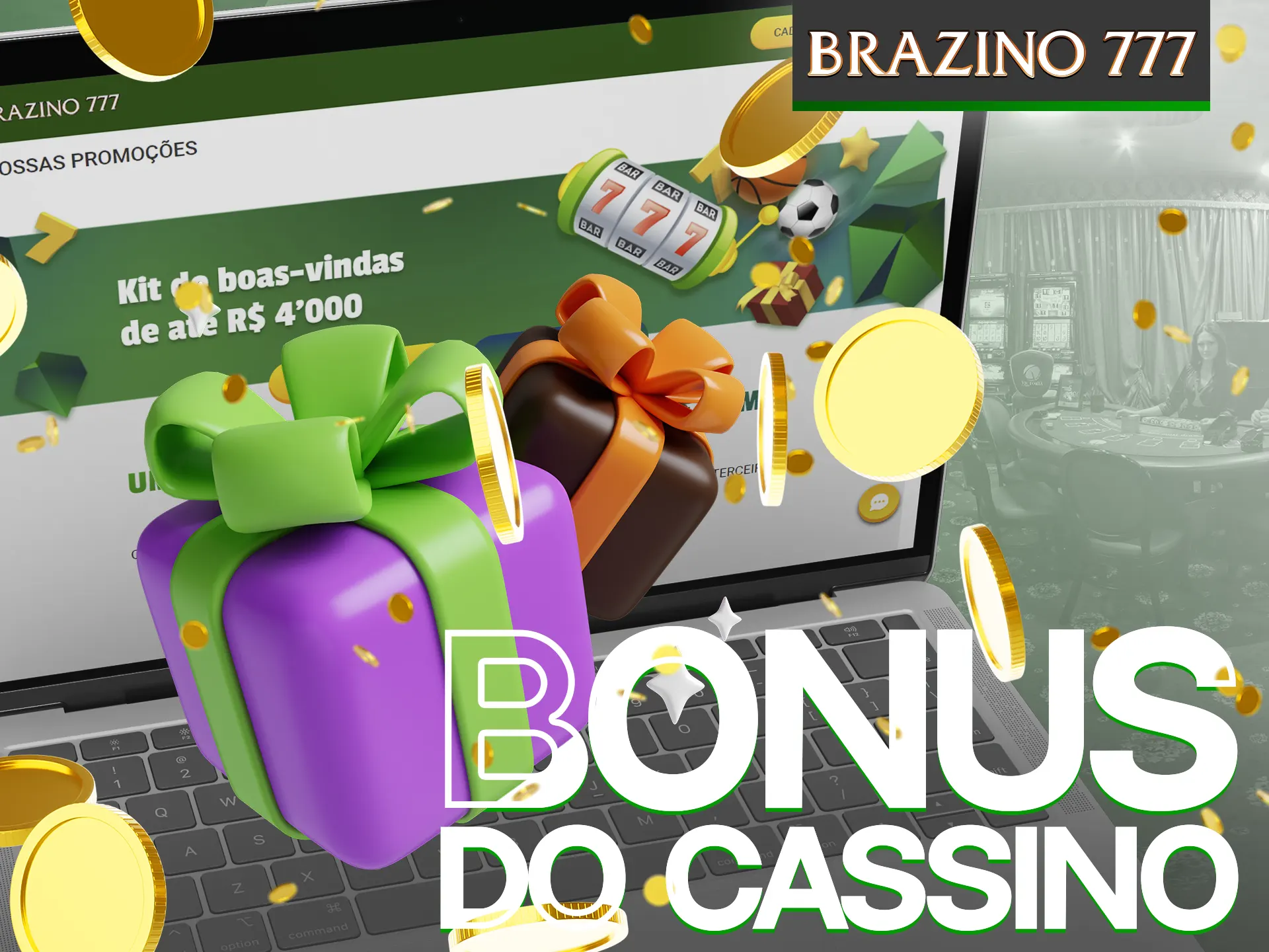 O cassino Brazino777 dá as boas-vindas aos novos jogadores com um pacote generoso.