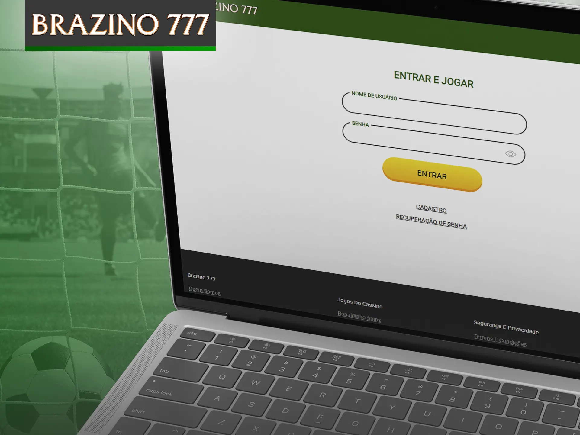 Para acessar sua conta no Brazino777, siga estas etapas.