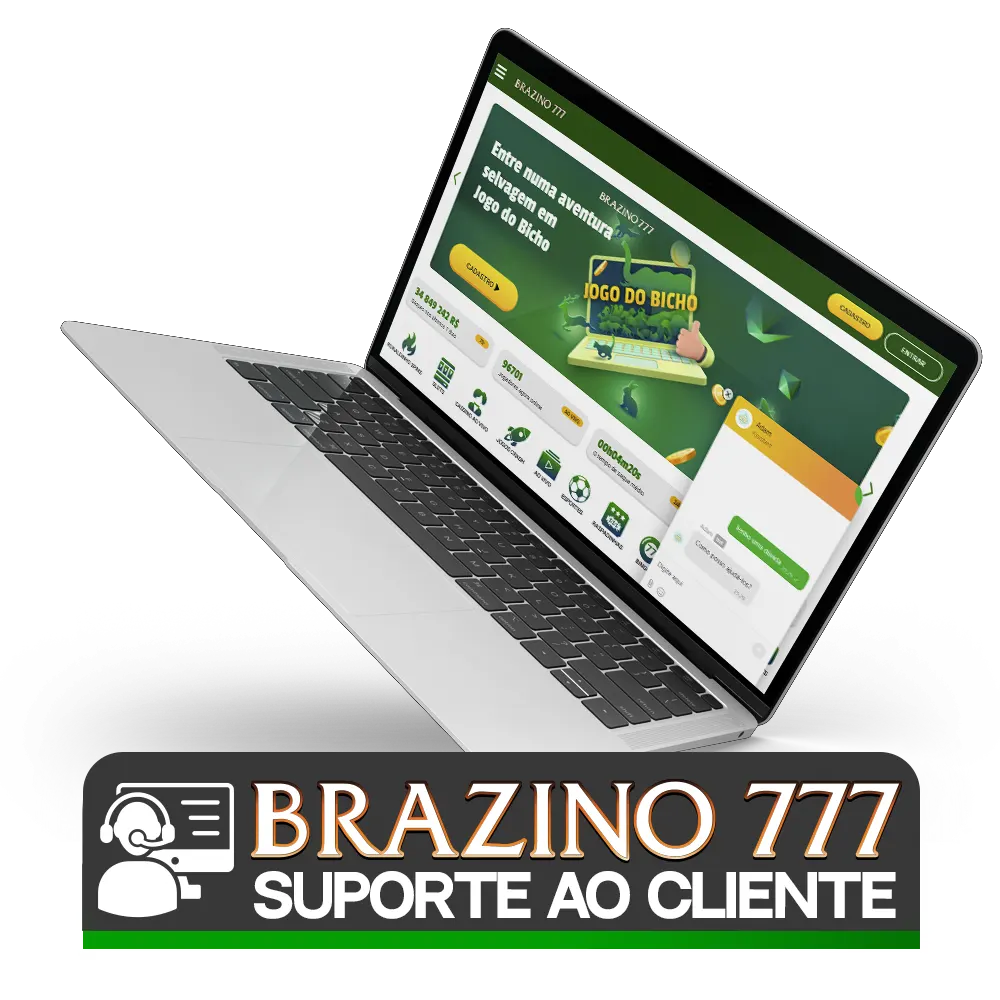 Entre em contato com o suporte ao cliente Brazino777 se precisar de ajuda.