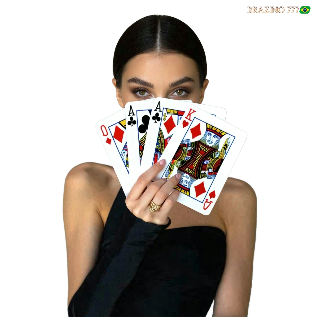 Banner do Brazino777 no Brasil com dealers ao vivo, 200+ mesas, roleta, blackjack, bacará, poker e 300 giros grátis