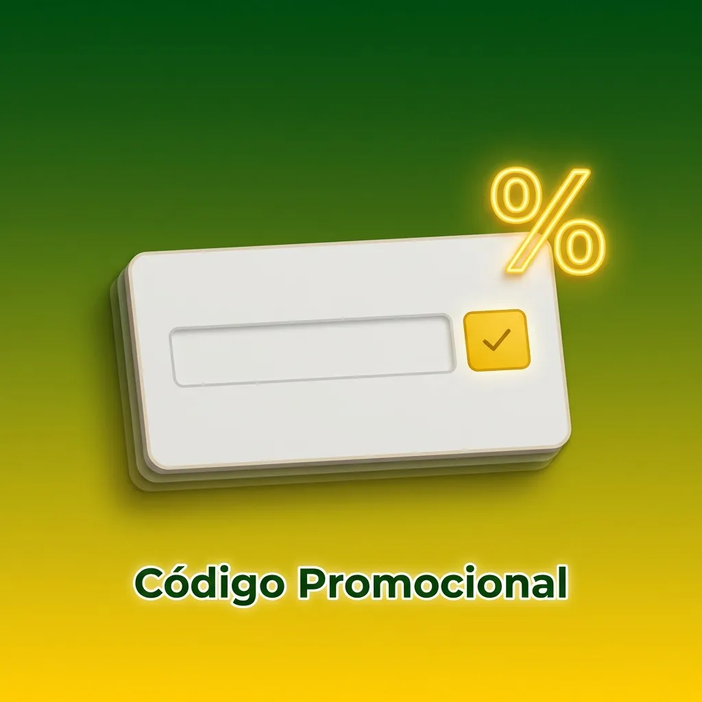 Tabela de códigos promocionais mostrando SLOTS300, ESPORTE50 e CASHBACK20 com suas ofertas e datas de validade