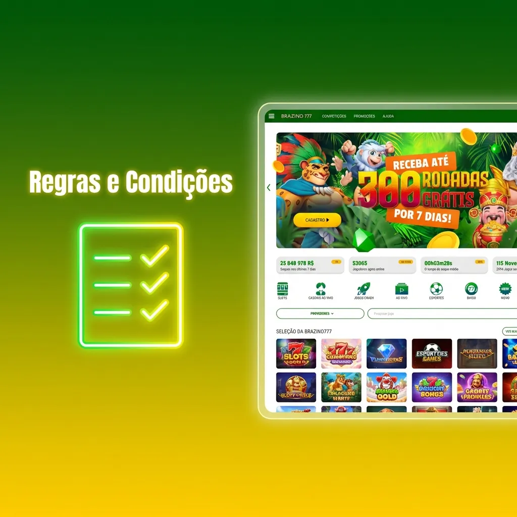 Brazino777 rules page showing age requirements, account verification, bonus rollover, and betting policy guidelines.