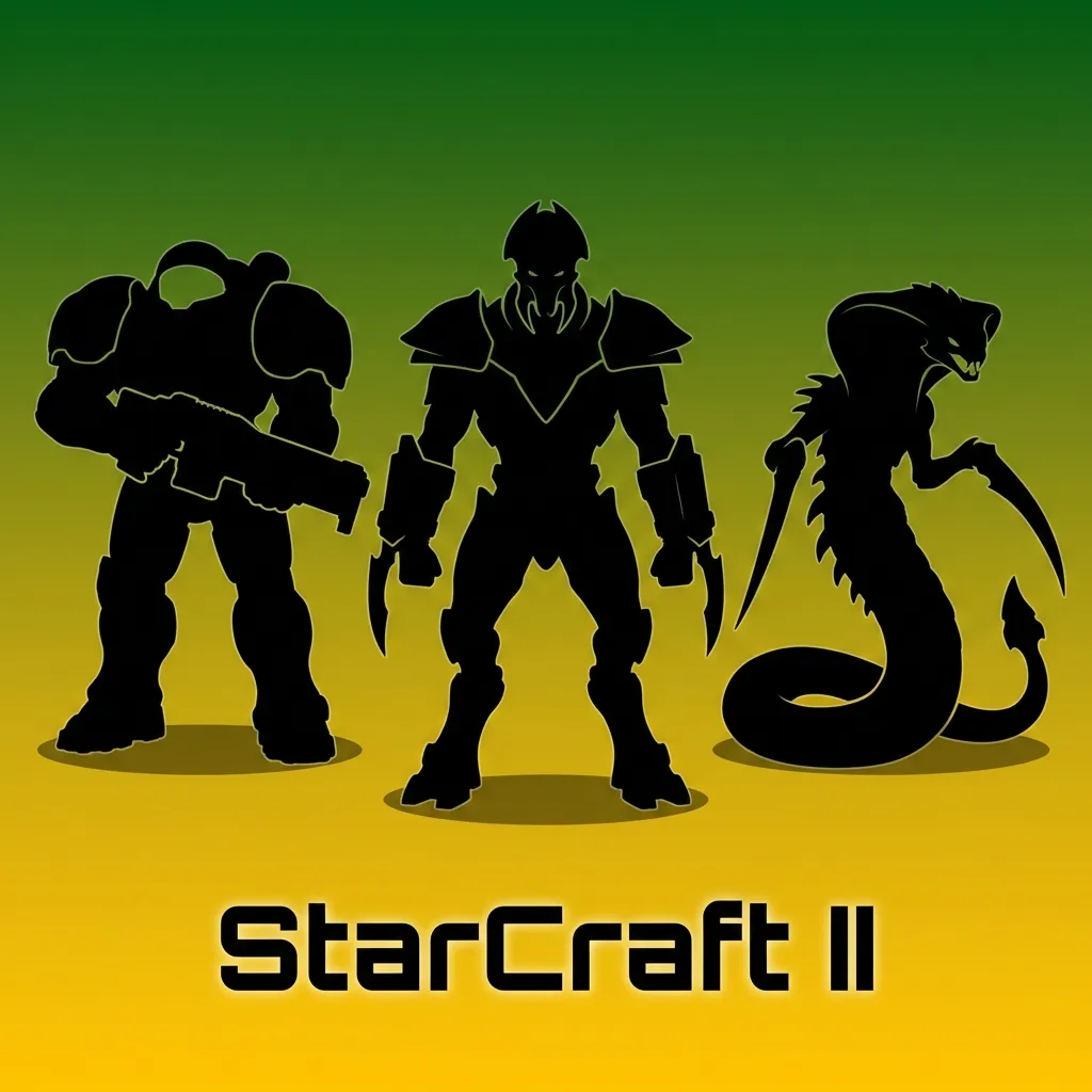 StarCraft II competitive gaming scene showing 1v1 real-time strategy tournament action and professional esports betting