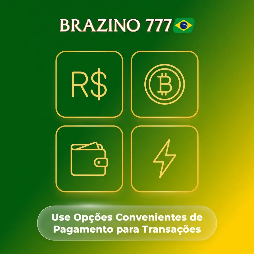 Brazino777 payment options including PIX, AstroPay, cryptocurrencies, and secure SSL-encrypted transactions for deposits