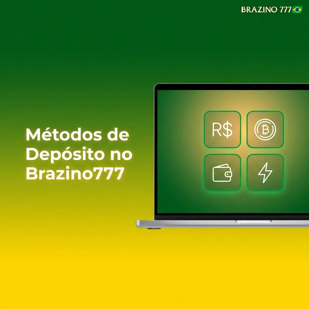 Guia visual dos métodos de depósito no Brazino777: PIX, cartões e carteiras digitais com processo instantâneo.