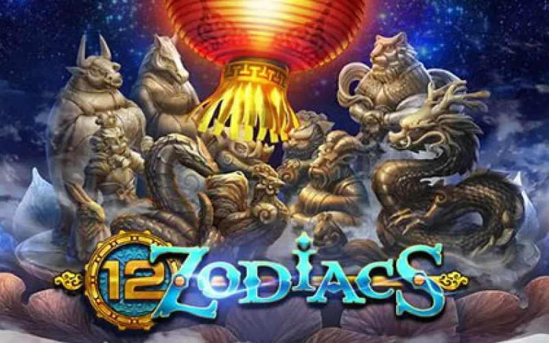 Descubra os prêmios no caça-níquel místico 12 Zodiacs no site Brazino777.