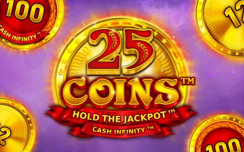 Experimente a emoção do clássico jogo 25 Coins no cassino Brazino777.