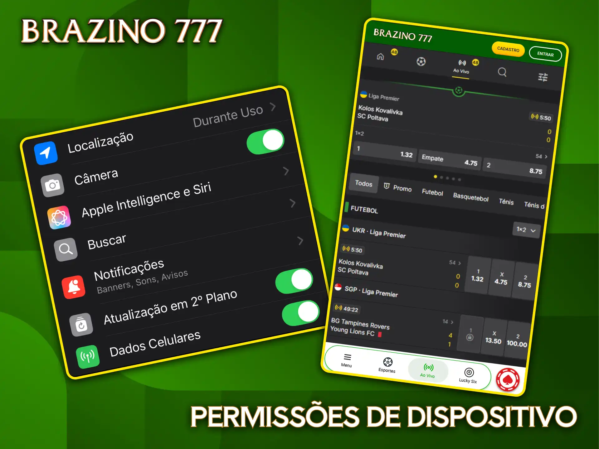 Configure o Brazino777 para receber notificações em tempo real sobre eventos esportivos importantes.