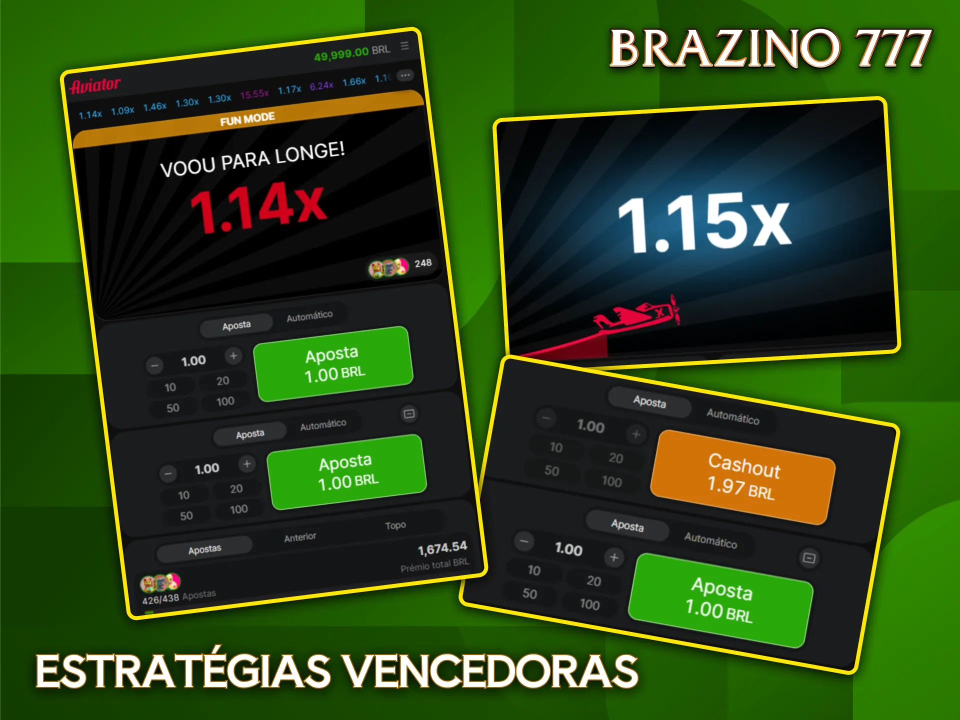 Utilize estratégias inteligentes no Aviator para maximizar seus ganhos no cassino Brazino777.