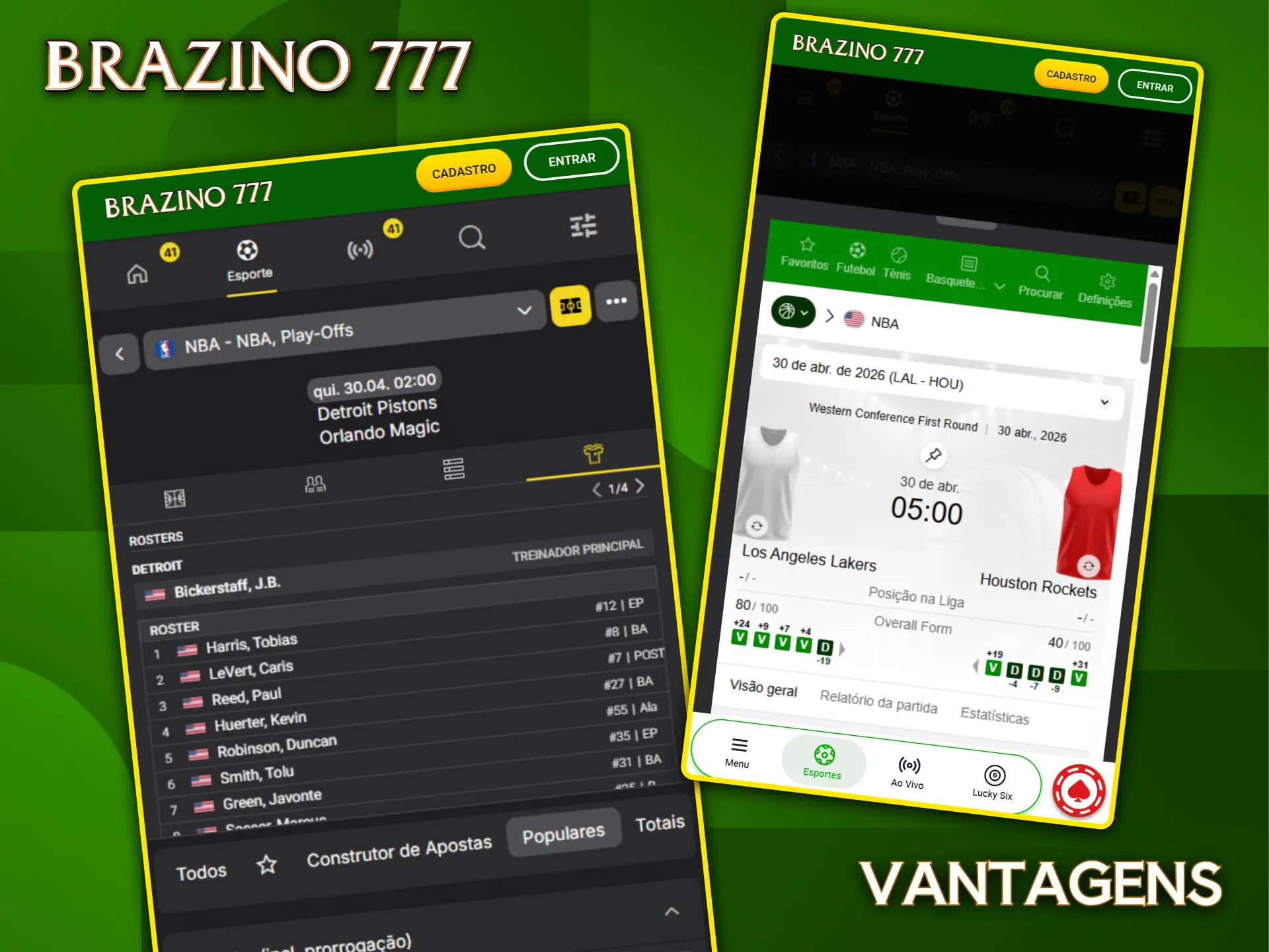 Aproveite estatísticas em tempo real para apostar em basquete na bookmaker Brazino777.