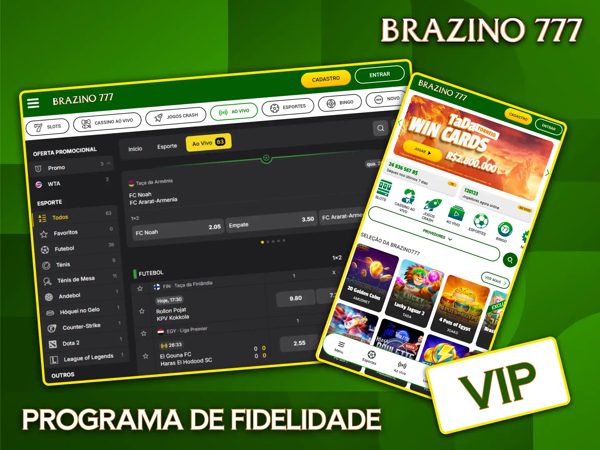 O programa de fidelidade Brazino777 oferece aos jogadores recompensas exclusivas e tratamento VIP.