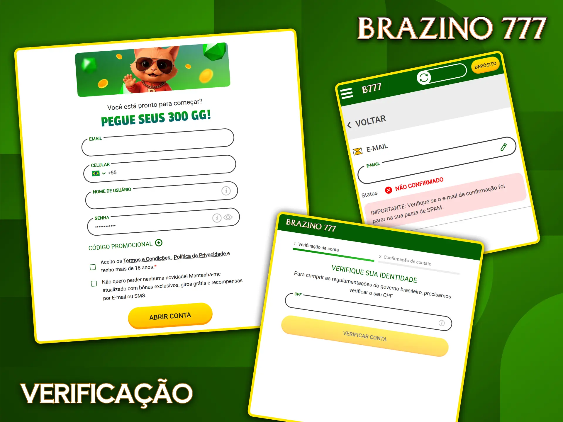 Realize a verificação de identidade no Brazino777 para garantir a máxima segurança em seus saques.