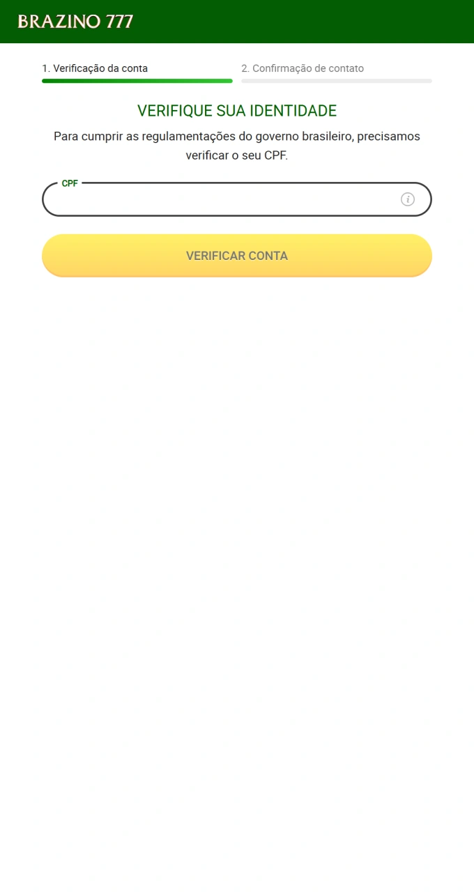 Verifique sua identidade no Brazino777 para garantir total segurança em suas futuras retiradas.