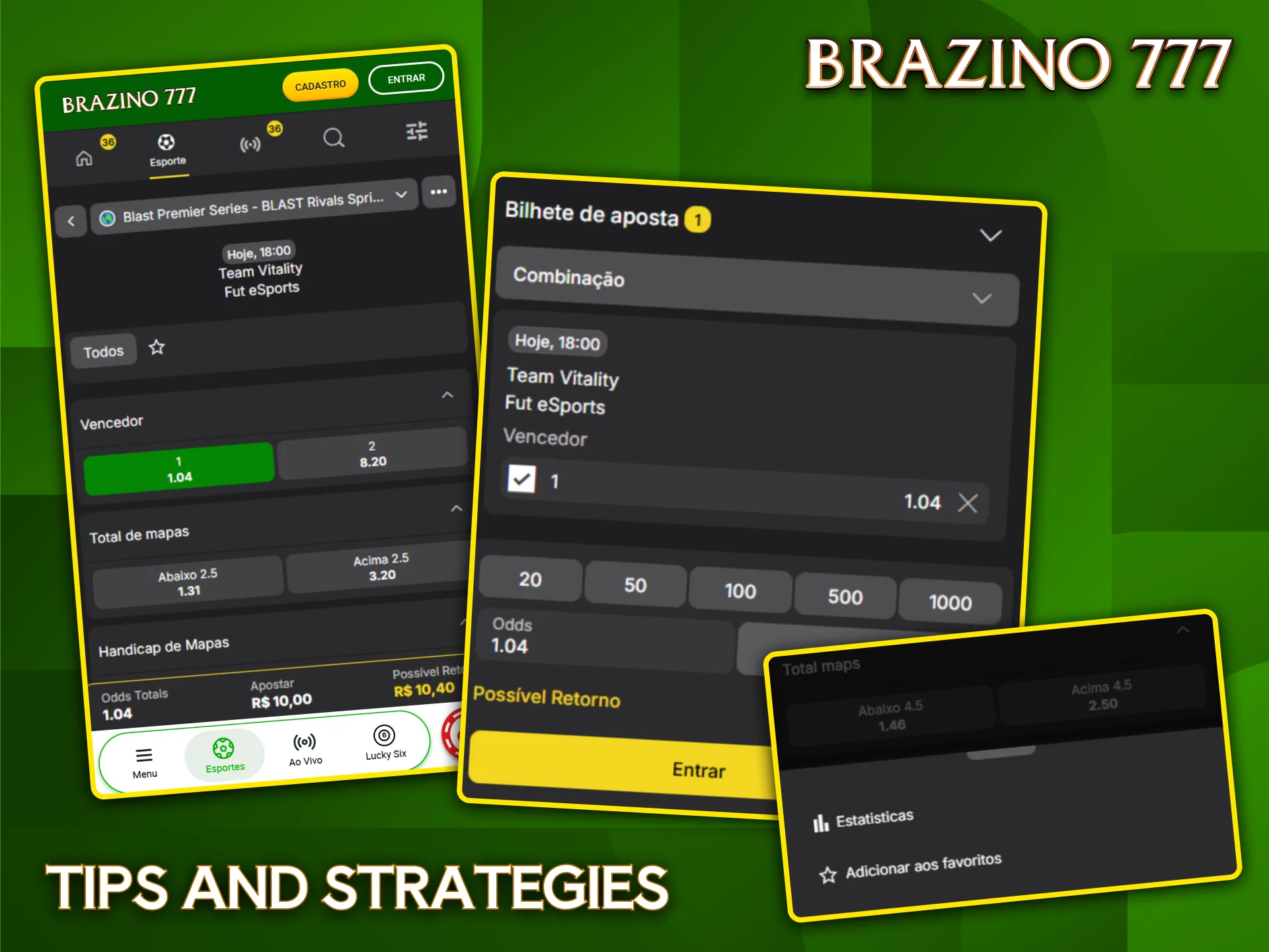 Utilize dicas estratégicas de eSports para aumentar suas chances de vitória no Brazino777.