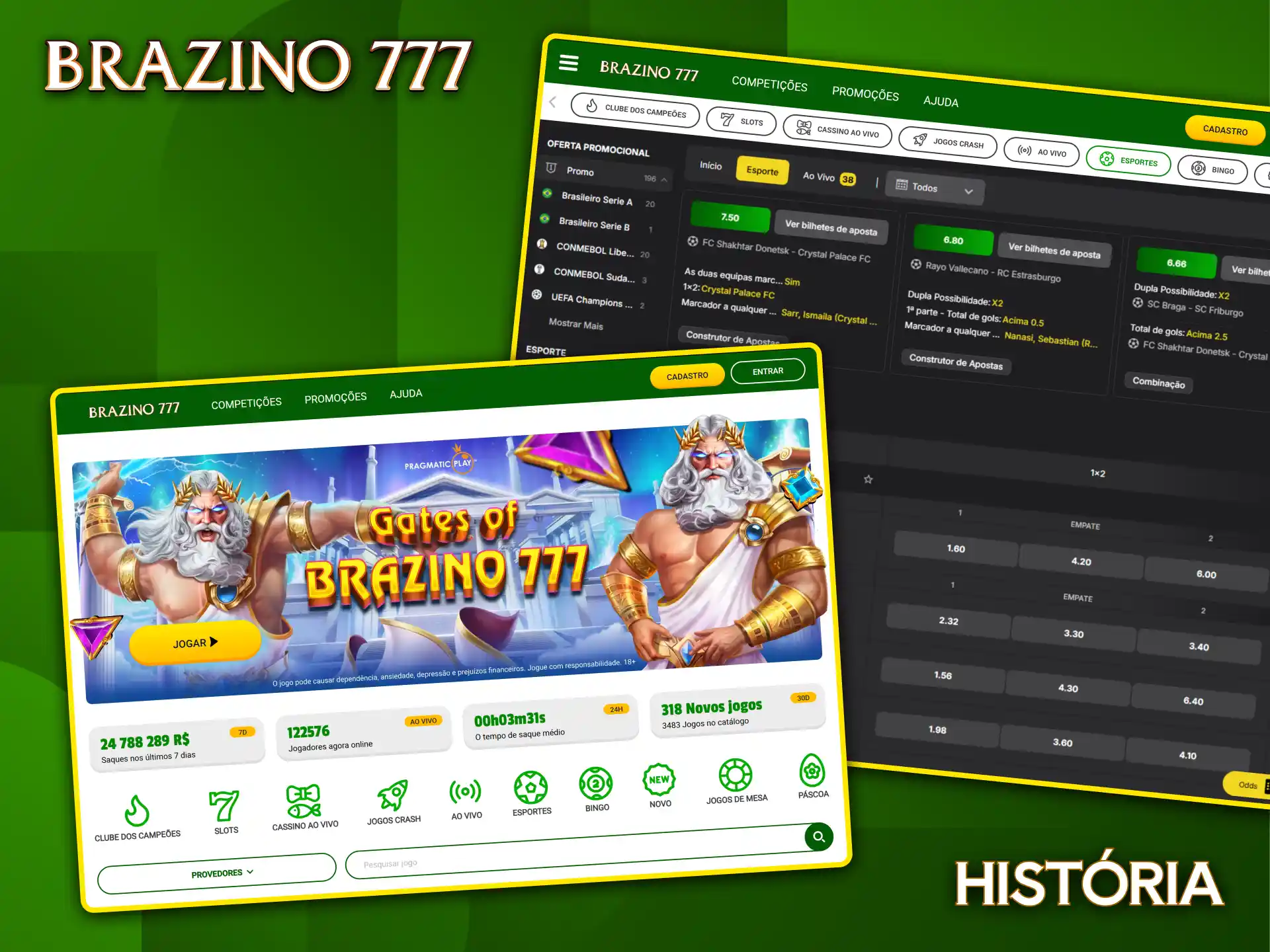 Saiba mais sobre o sucesso e o desenvolvimento da casa de apostas Brazino777.