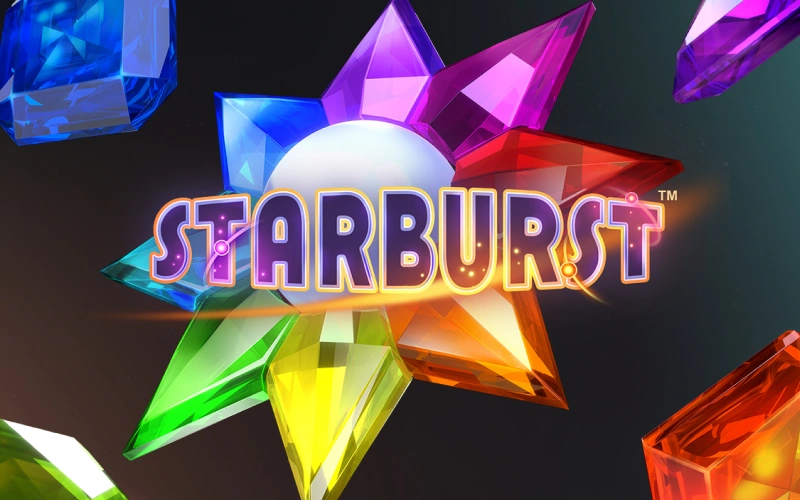 Ganhe com as joias cósmicas do icônico caça-níquel Starburst no cassino Brazino777.