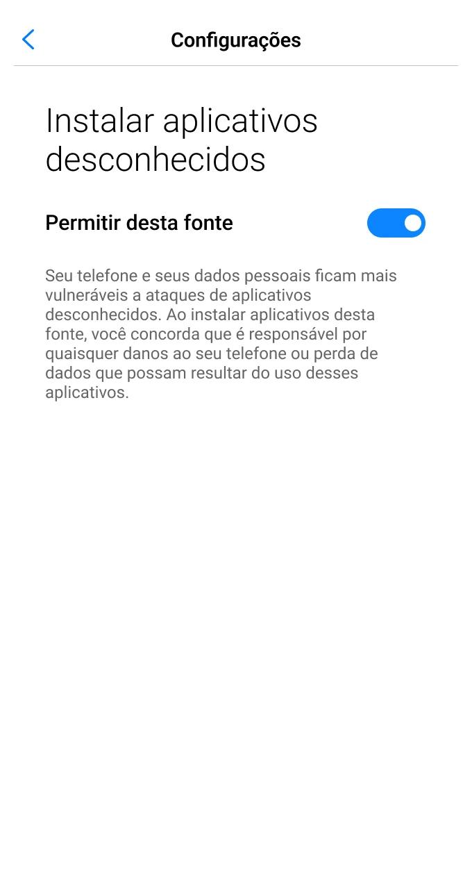 Autorize a instalação do app oficial Brazino777 para jogar com total segurança e rapidez.
